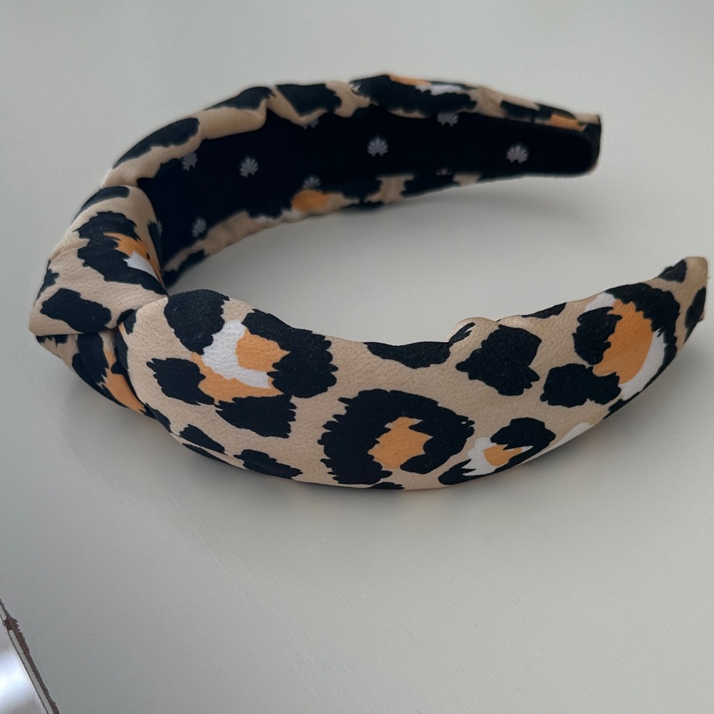 Lele Sadoughi Leopard Print Headband